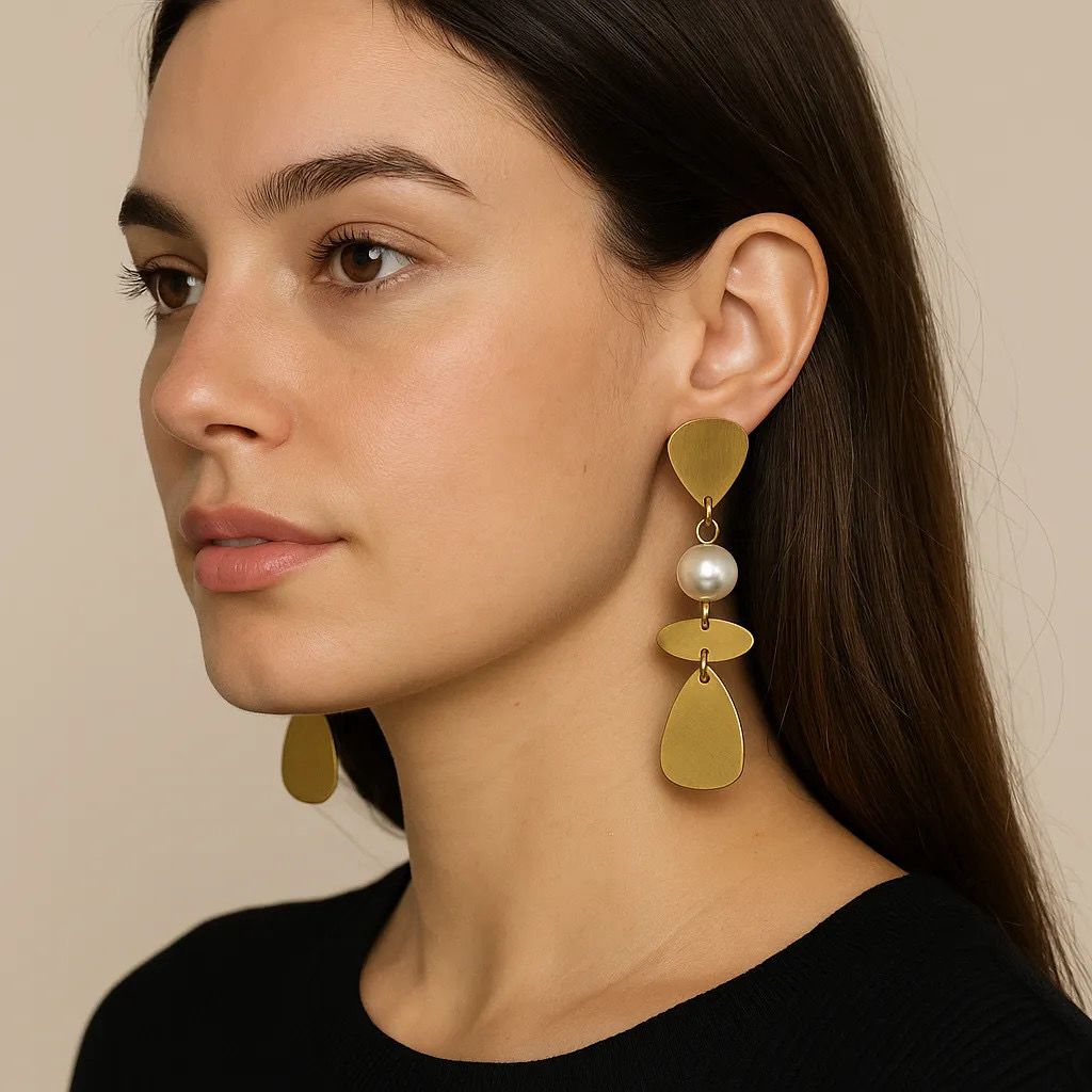 Stainless Steel Earrings - 02007