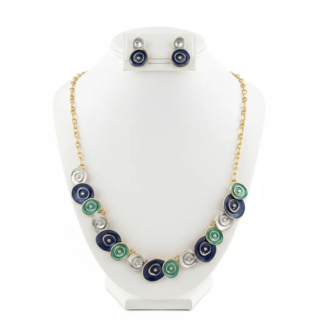 Orbit Necklace & Earrings Set