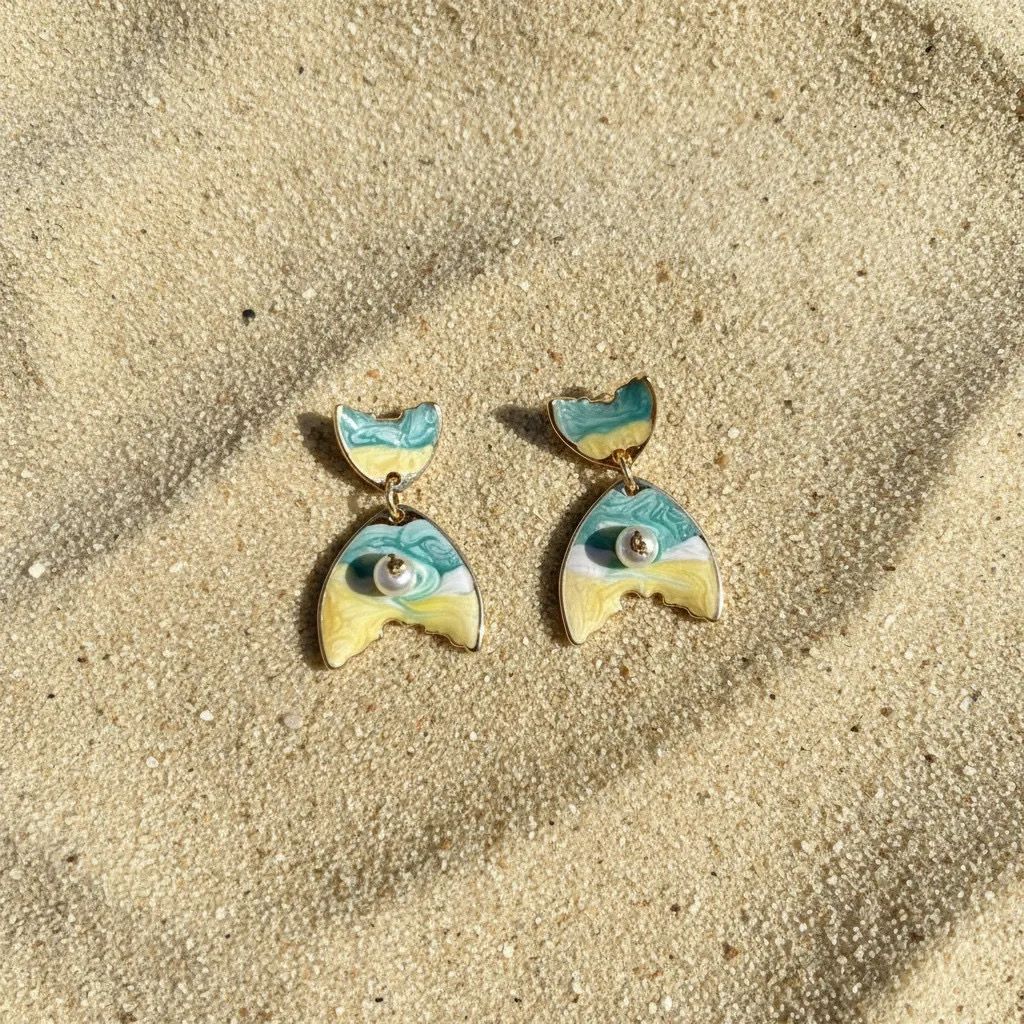 Coastal Wave Earrings