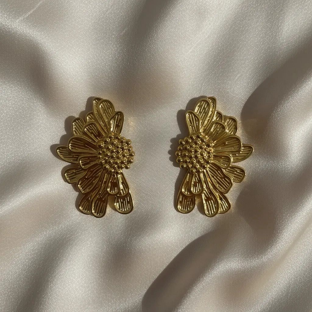 Sunflower Split Earrings