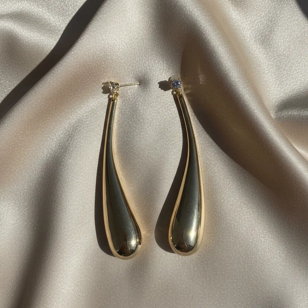 Long Waterdrop Earrings