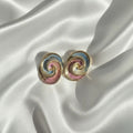Rainbow Swirl Earrings