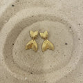 Gold Mermaid Earrings