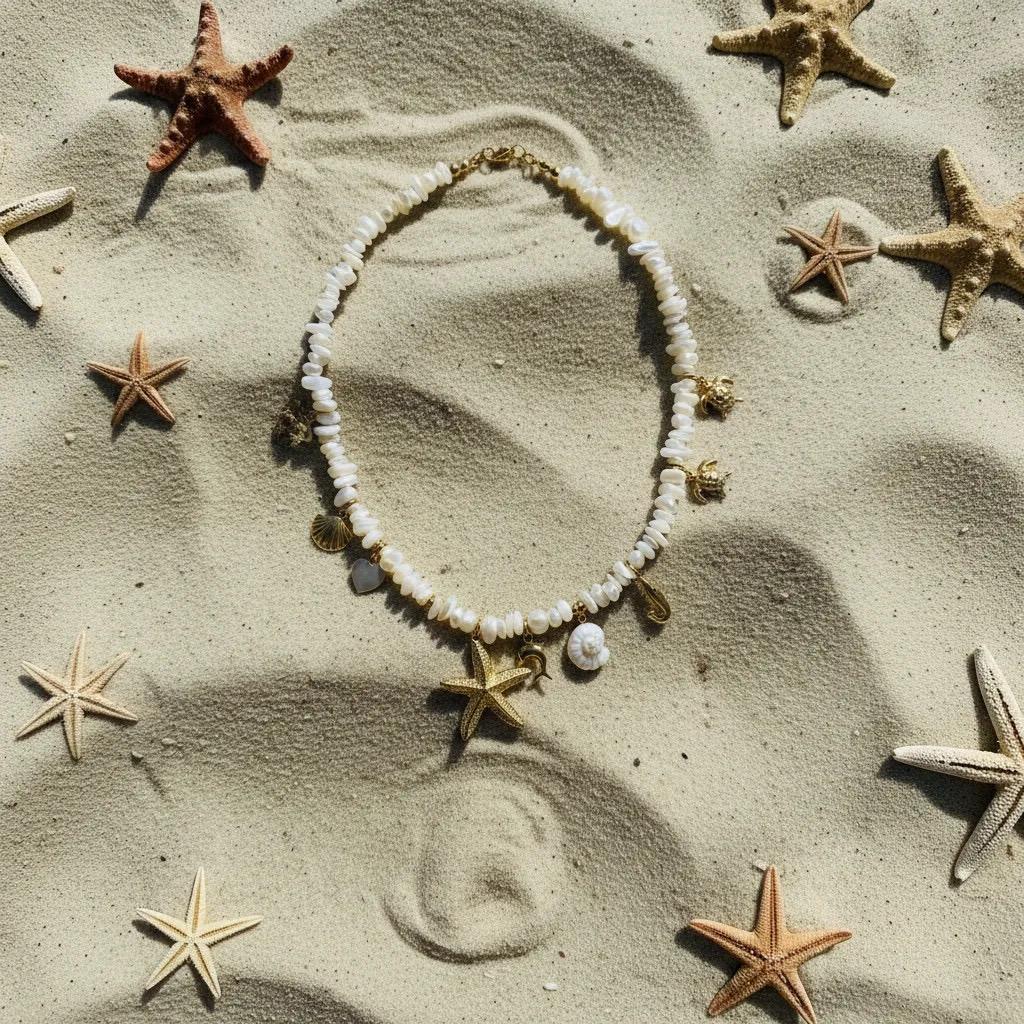 Starfish Charm Necklace
