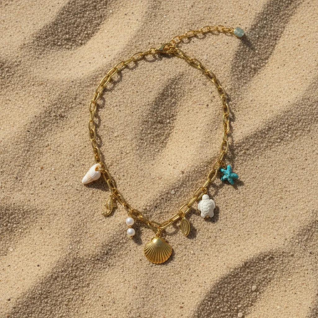 Beach Charm Necklace