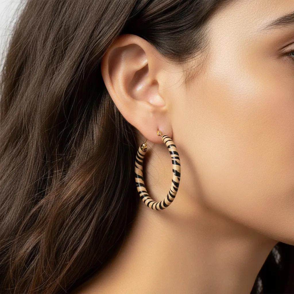 Wild Light Hoop Earrings