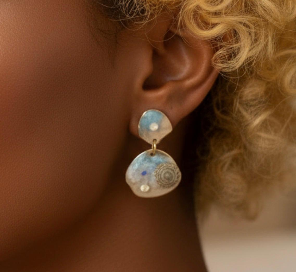 Mediterranean Sea Earrings