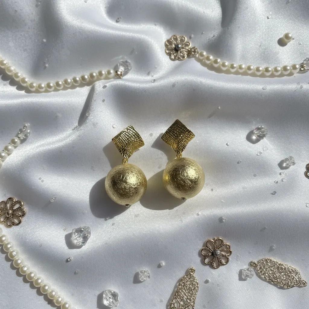 Sphere Drop Earrings