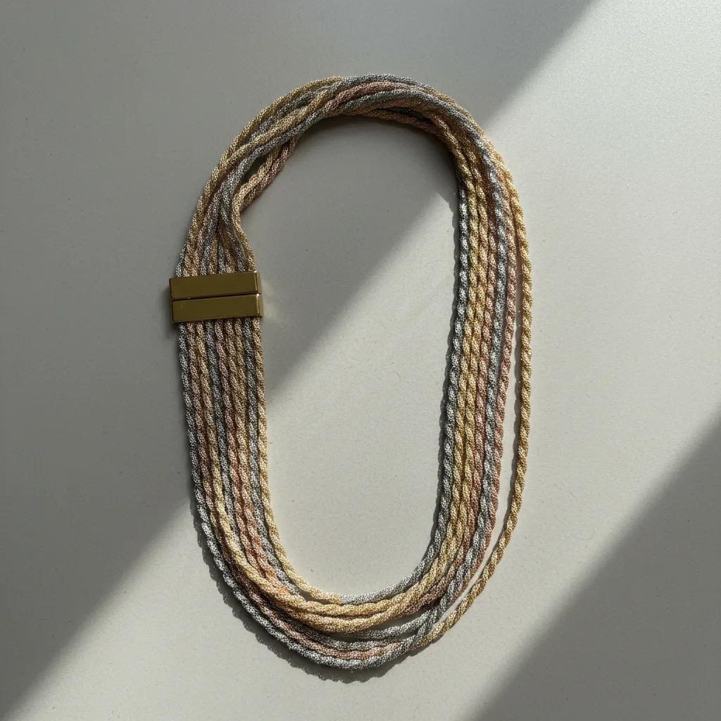 The Trinity Braid Necklace