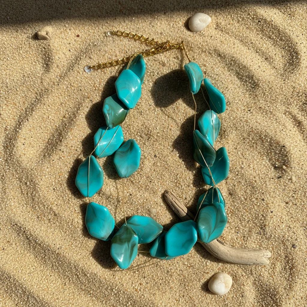 Turquoise Stone Necklace