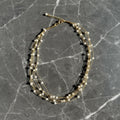 Layered Small Pearl Choker
